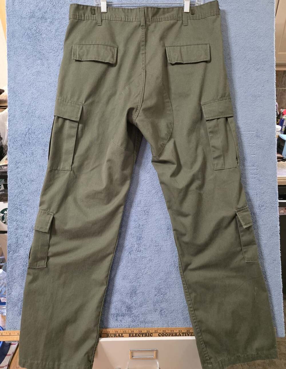 Rothco Large 38x31 Tactical BDU Cargo Pants Men's Olive Green